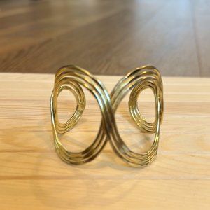Anju Large Circles Adjustable Cuff